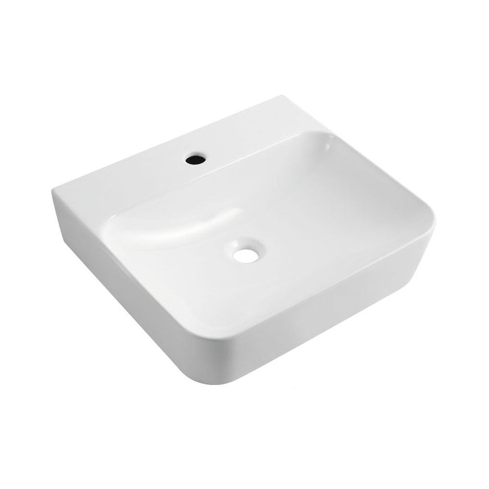 Rektangularer Waschbecken Mit Armaturbohrung - MEGART