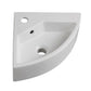 Eckwaschbecken Mod. Ln58 cm 49 x 35 - MEGART