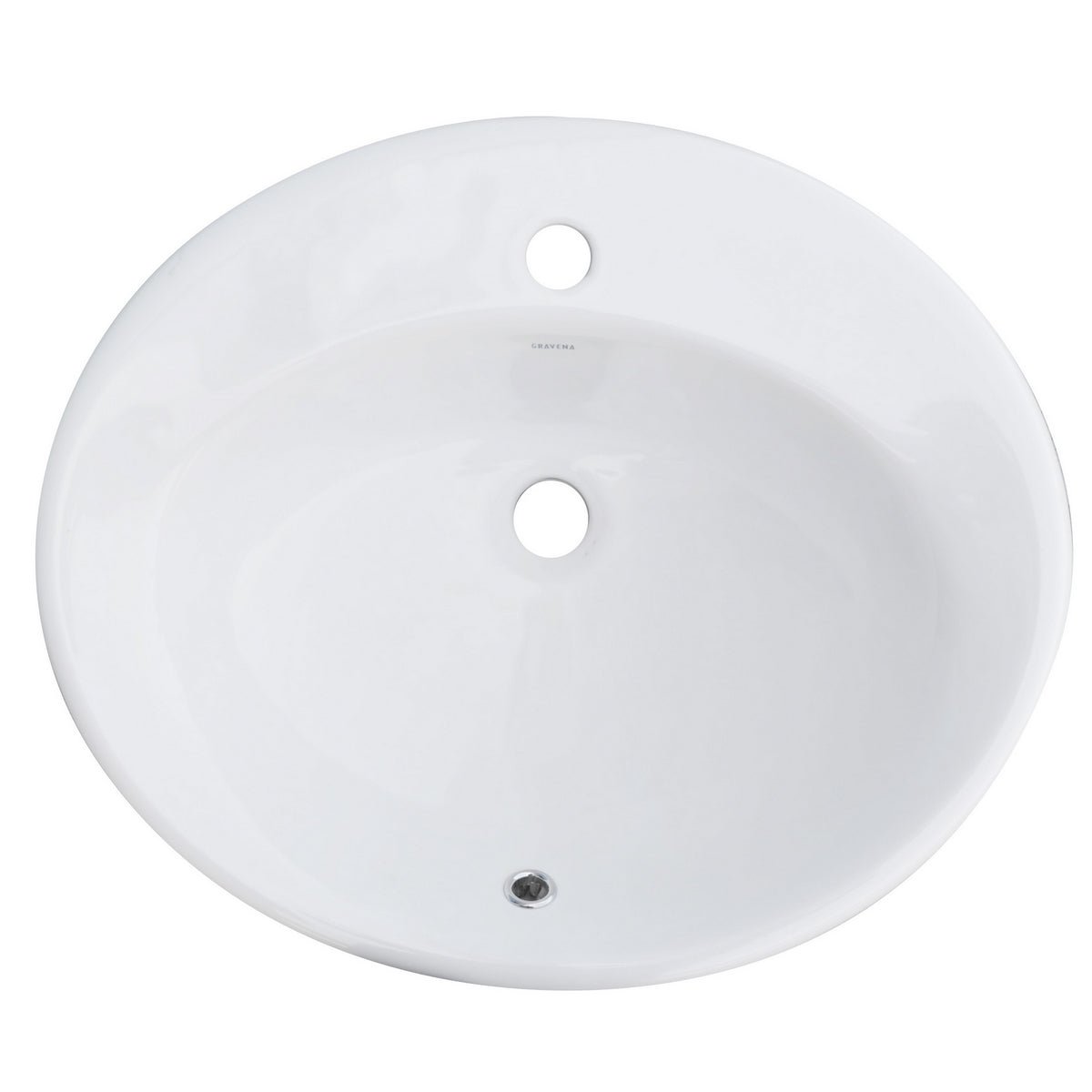 Aufsatzwaschbecken Mit Armaturloch Cm 57X49 - MEGART