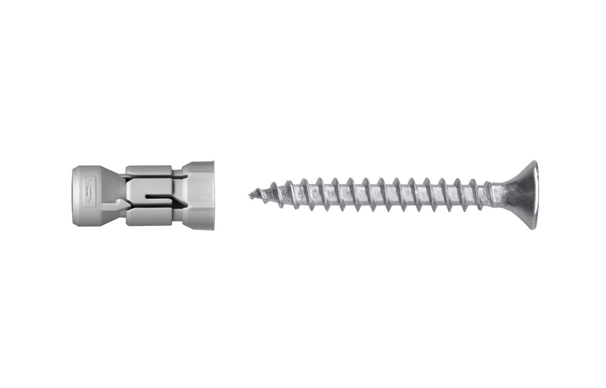 Konisch Expandierender Nylon - Dübel Mit Schraube - MEGART