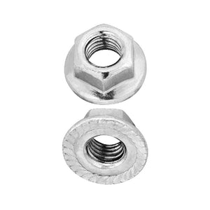 + Écrou Hexagonal Def Flangé À Base Zigrinée Din 6923