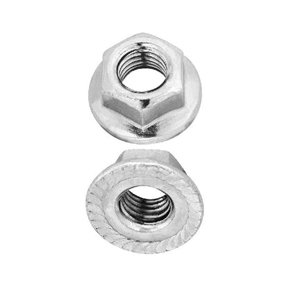 + Écrou Hexagonal Def Flangé À Base Zigrinée Din 6923