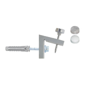 2 Pz Fixations Pour Sanitaires Trous Latéraux