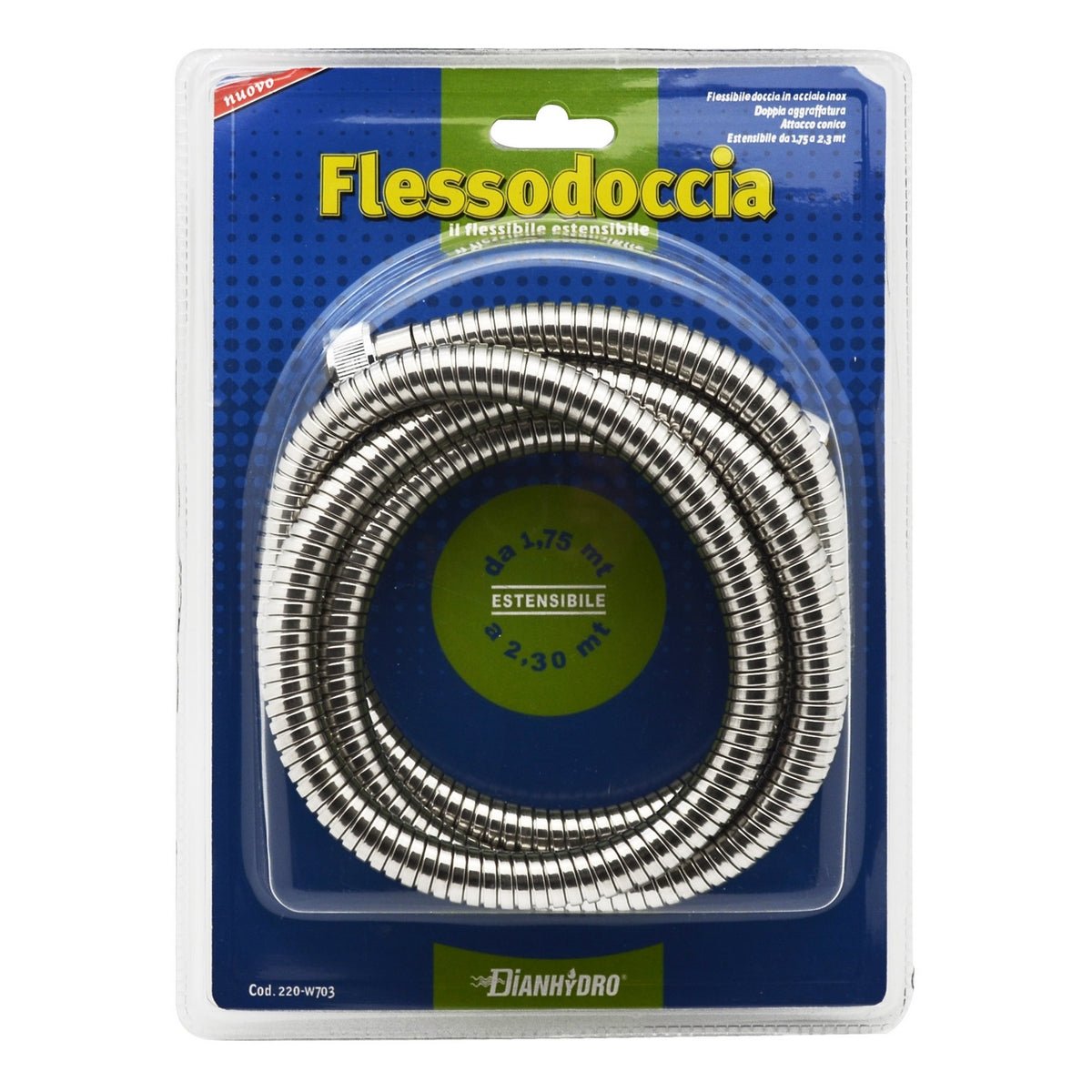 Duschschlauch Dianflex Aus Edelstahl Dehnbar Flexdusche - MEGART