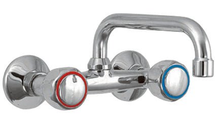 Wand - Spülbeckenarmatur Mit Auslauf Oberer Serie Artos - MEGART