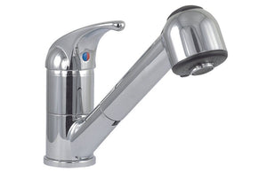 Einhebelmischer Spüle Einloch Mit Ausziehbarem Handbrause Serie Marzia - MEGART