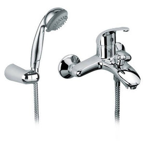 Einhebelmischer Bad Aussen Mit Handbrause Und Flexiblem Schlauch Serie Desia - MEGART