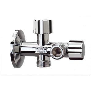 Dual N+S 1/2" Ventil Mit Rosone - MEGART