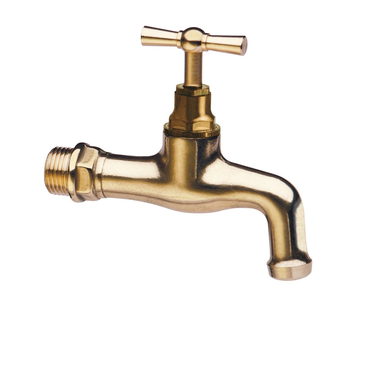Polierter Brass - Bogenventil - MEGART