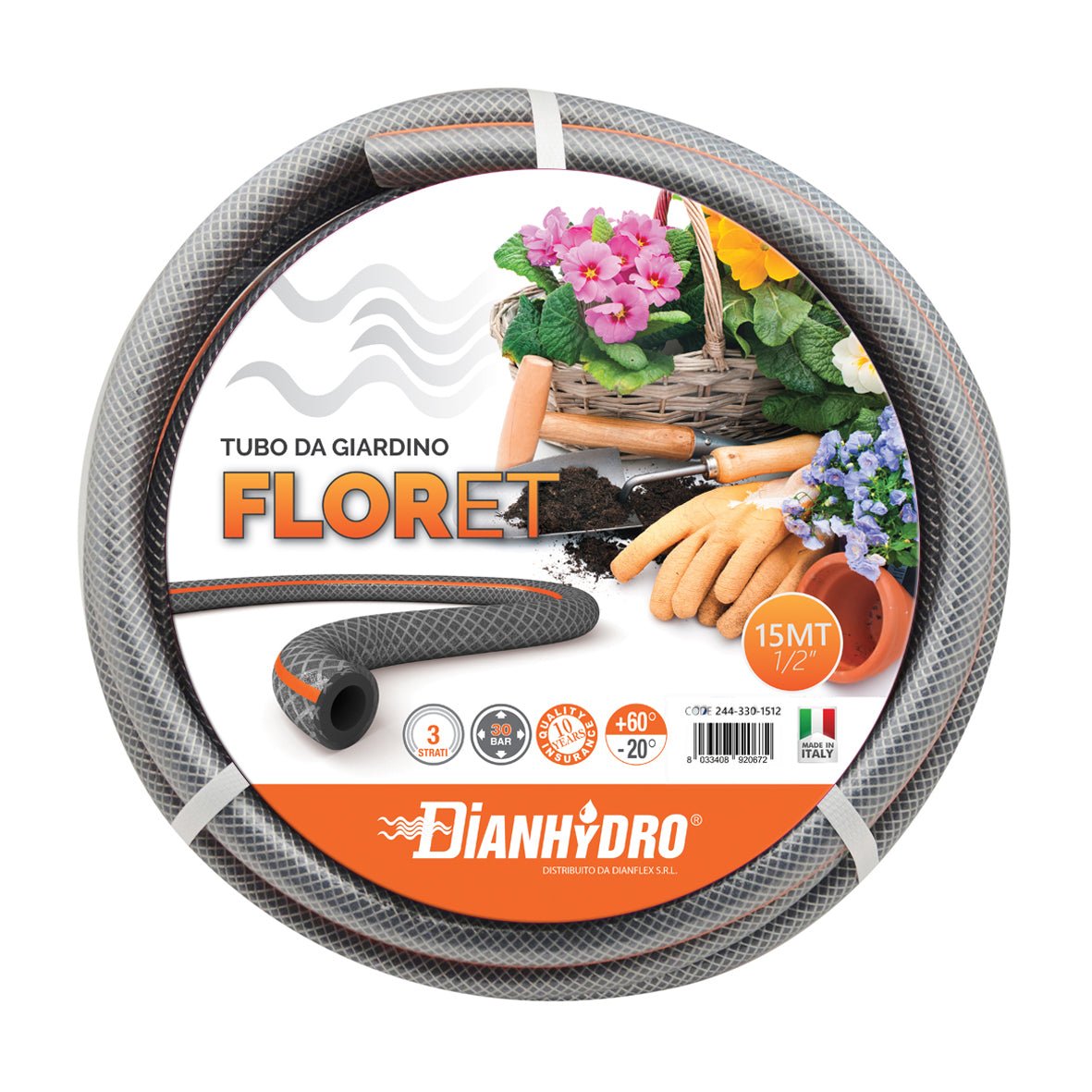 Gartenschlauch "Floret" - MEGART