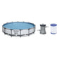 Steel Pro Max oberirdischer runder Pool - MEGART