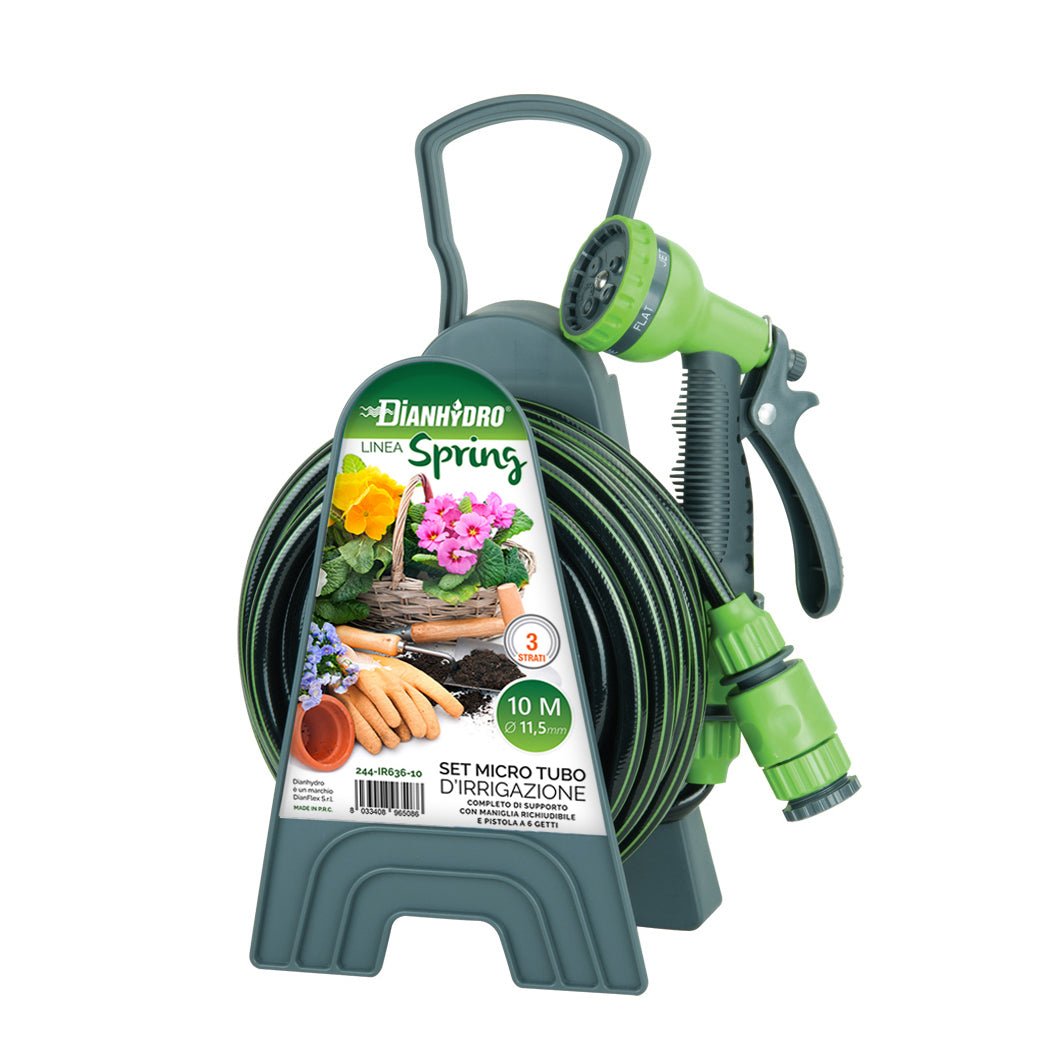 Set Für Micro - Bewässerungsschlauch 11 Mm Linea Spring - MEGART
