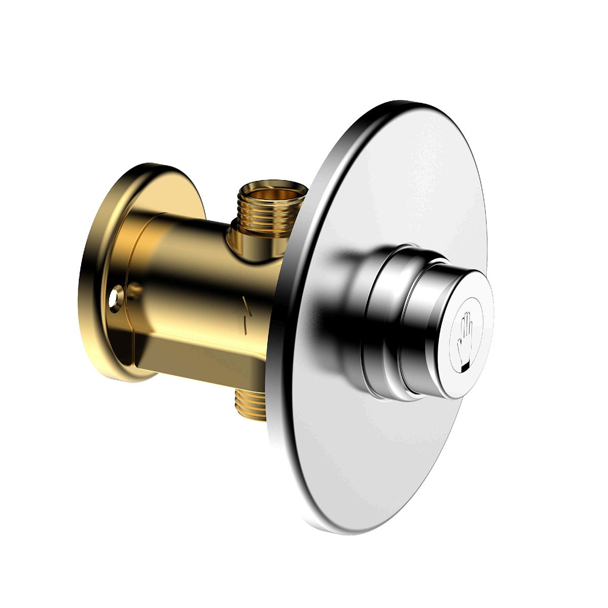 Zeitbadmische Wandmontage - Duscharmatur - MEGART