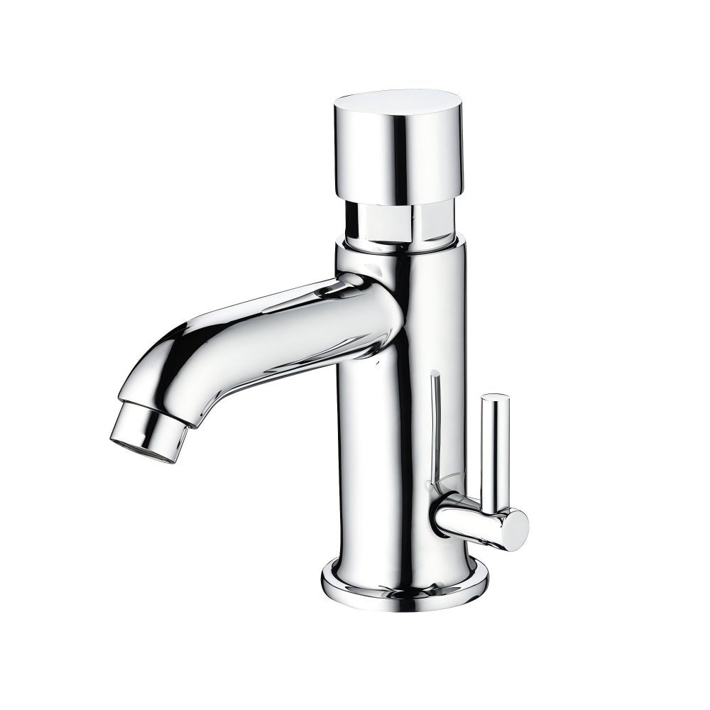 Temporischer Mischbatterie Time Rund Für Waschbecken - MEGART