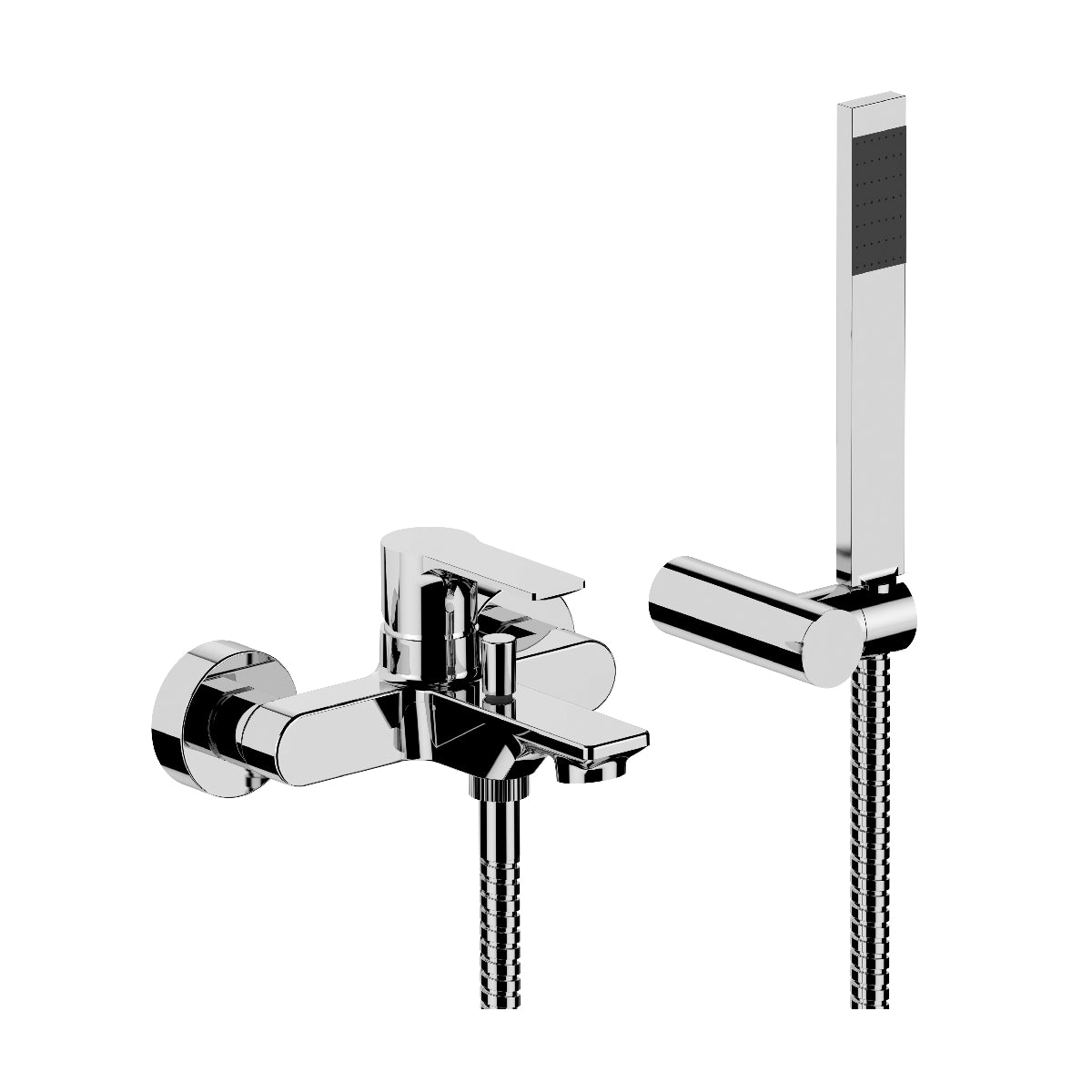Einhebel - Aussenwannenmischester Mit Zubehör Linea Icon - MEGART