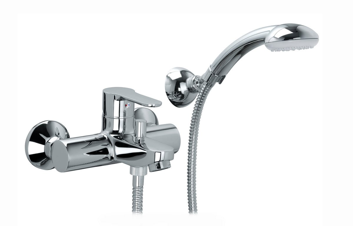 Einhebelmischer Badewanne Mit Gelenkstütze Linea Blu - MEGART