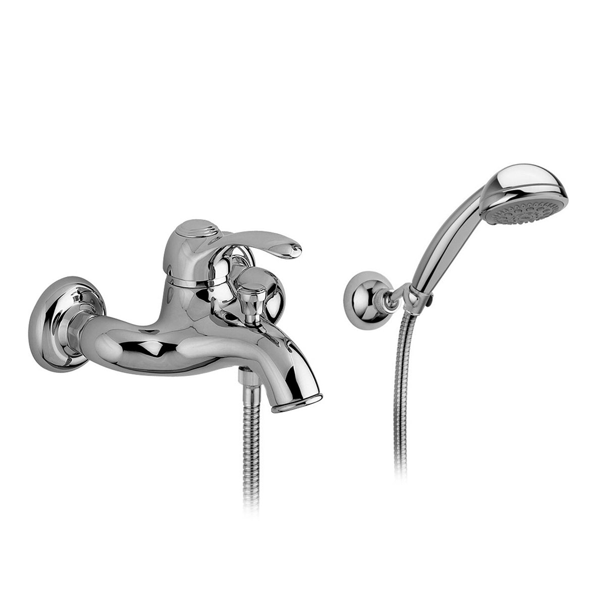 Einhebelmischer Badewanne Mit Stütze Linea Flavia - MEGART