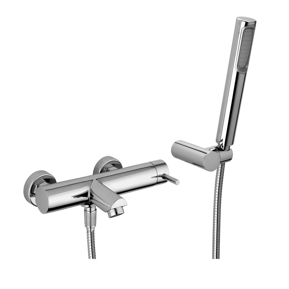 Wannen - Duschmischer Mit Schwenkbarem Halter, Serie Stick - MEGART