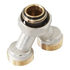 Y - Stück Mit Drehverbindung Und Anschlüssen 3/4"X18 Tiemme - MEGART