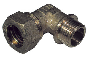 Gomito A 90°   O-Ring Maschio Conico  Tiemme