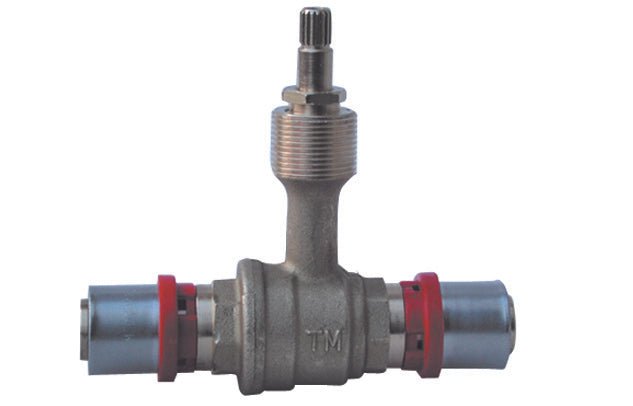 Unterputz - Kugelhahn Für Pressfittings Für Mehrschichtrohr - MEGART