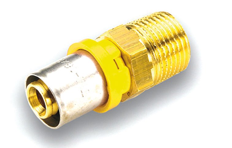 Gerades Fitting Für Mehrschichtrohr Gas Männlich - MEGART