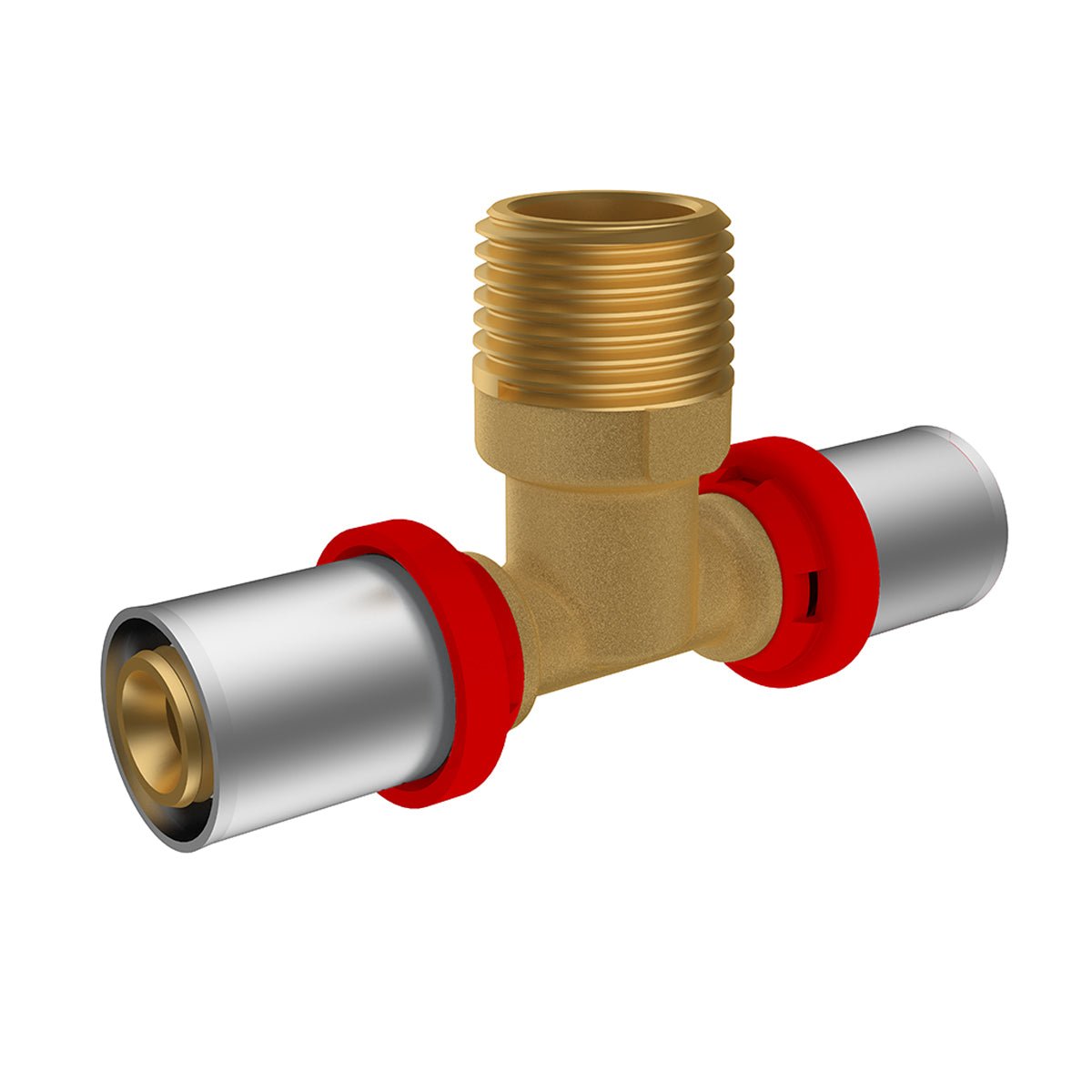 Ikaro Pressfitting, T, Männlich - MEGART
