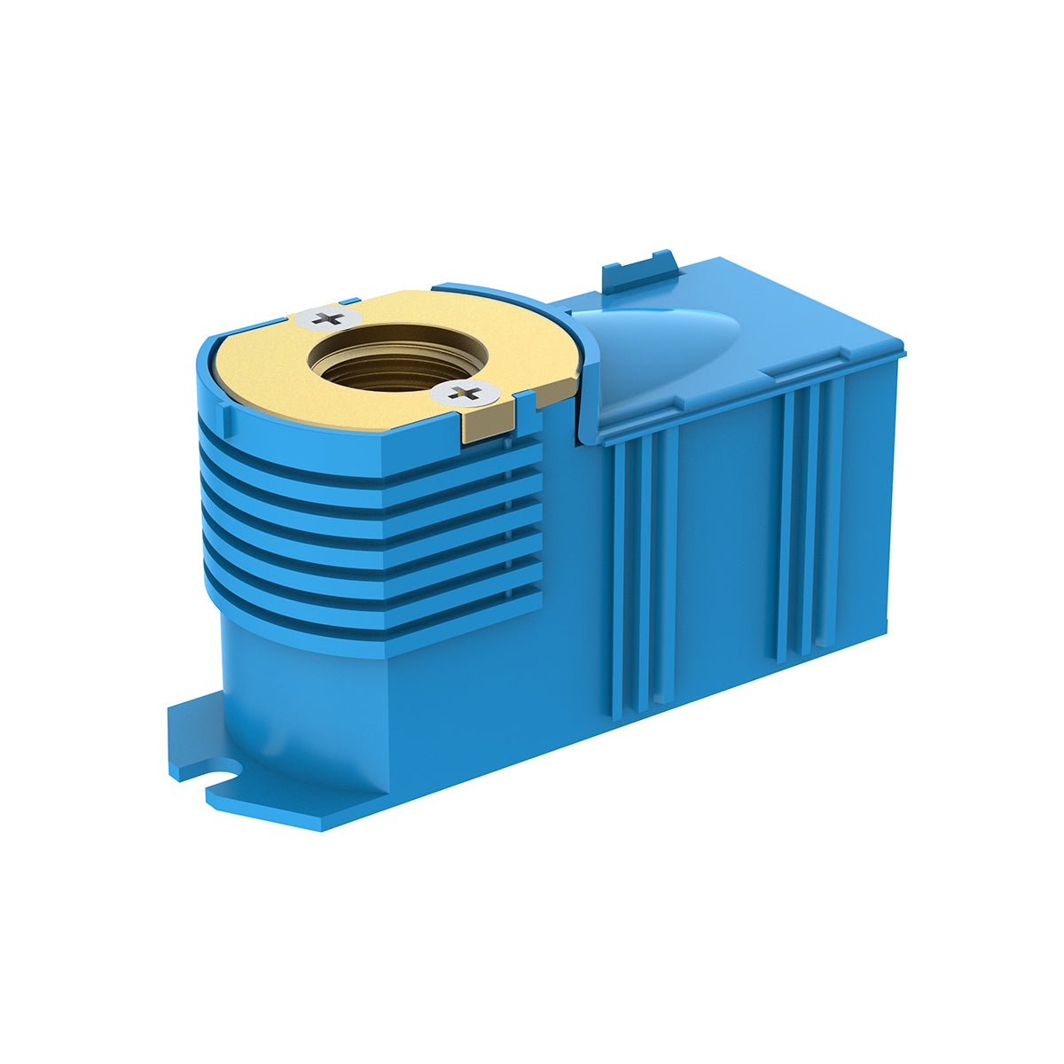 Ikaro Unterputz - Kastenanschluss Blau - MEGART