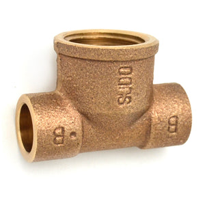 T-Stück Aus Bronze, Weiblich Zum Löten