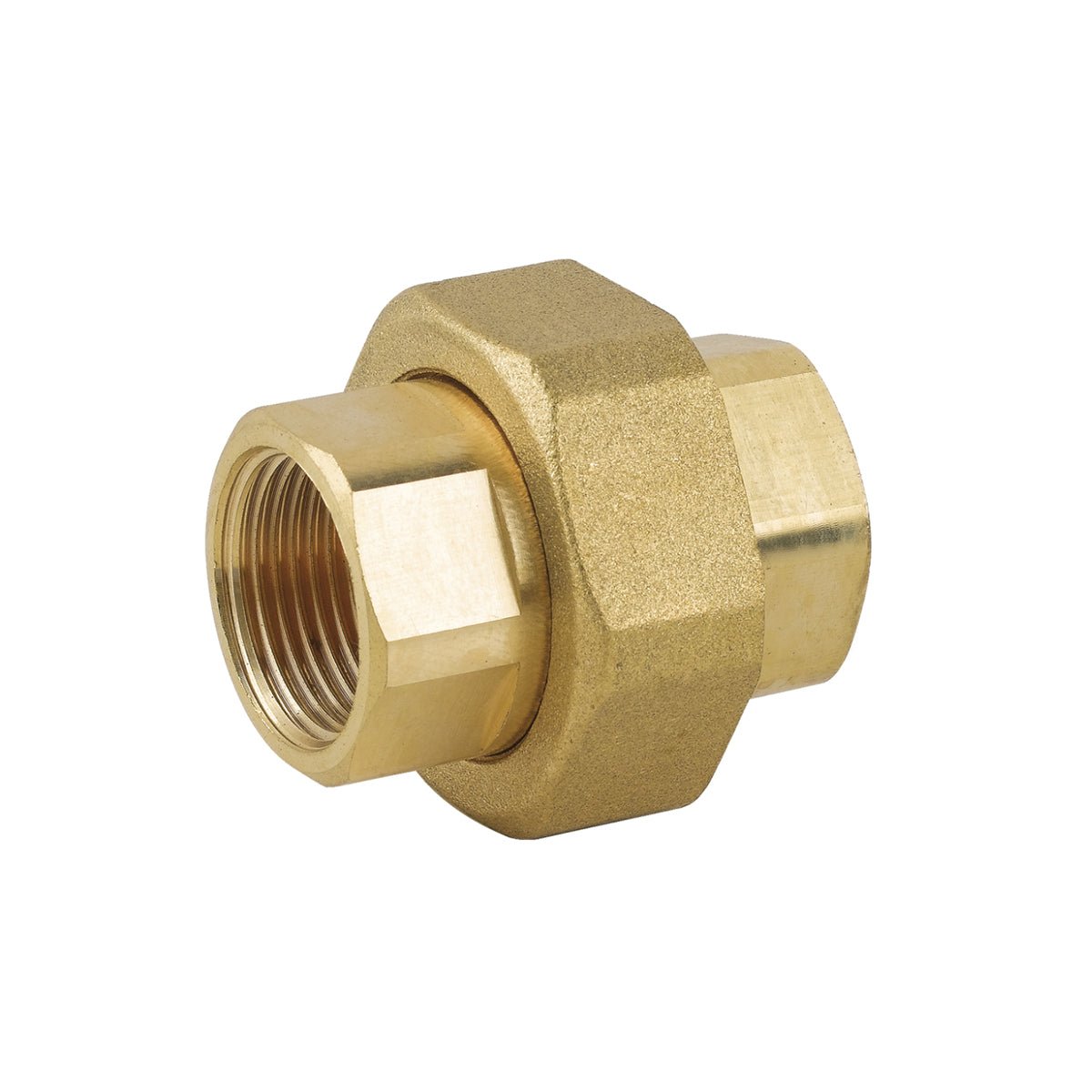 Gerades Verbindungstück Mit O - Ring 3 Stück Ff Aus Gelbem Brass - MEGART