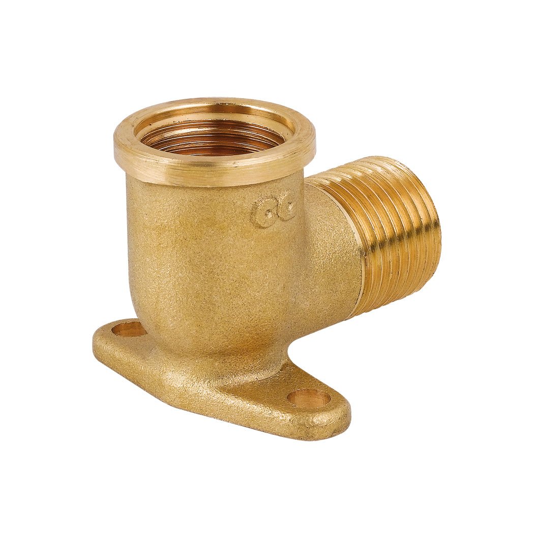 Mf Bogen Mit Flansch Aus Gelbem Brass - MEGART