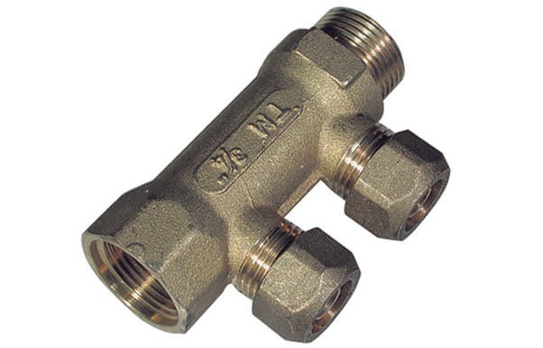 Mf - Sammler 3/4 2 Wege Für Cobra - Pex - MEGART