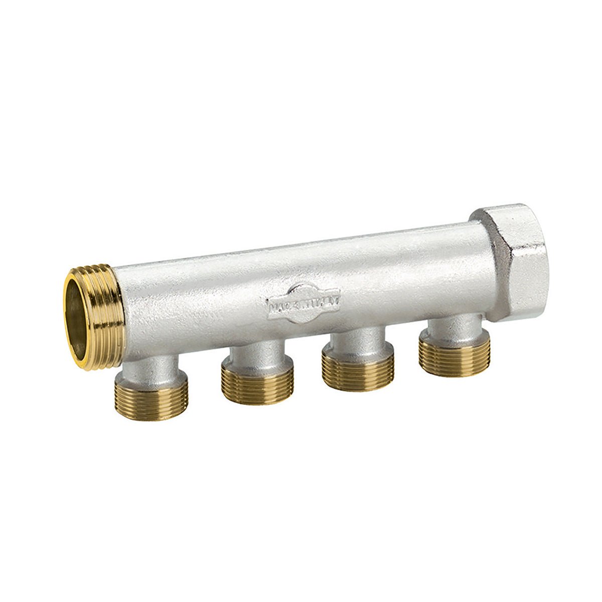 Verchromter Brass - Sammler Mit Abgängen M 24X19 - MEGART