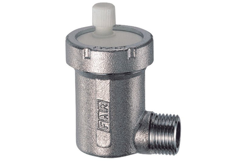 Automatisches Luftablauventil Rechteckig Mit Schwimmer, Verchromt - MEGART