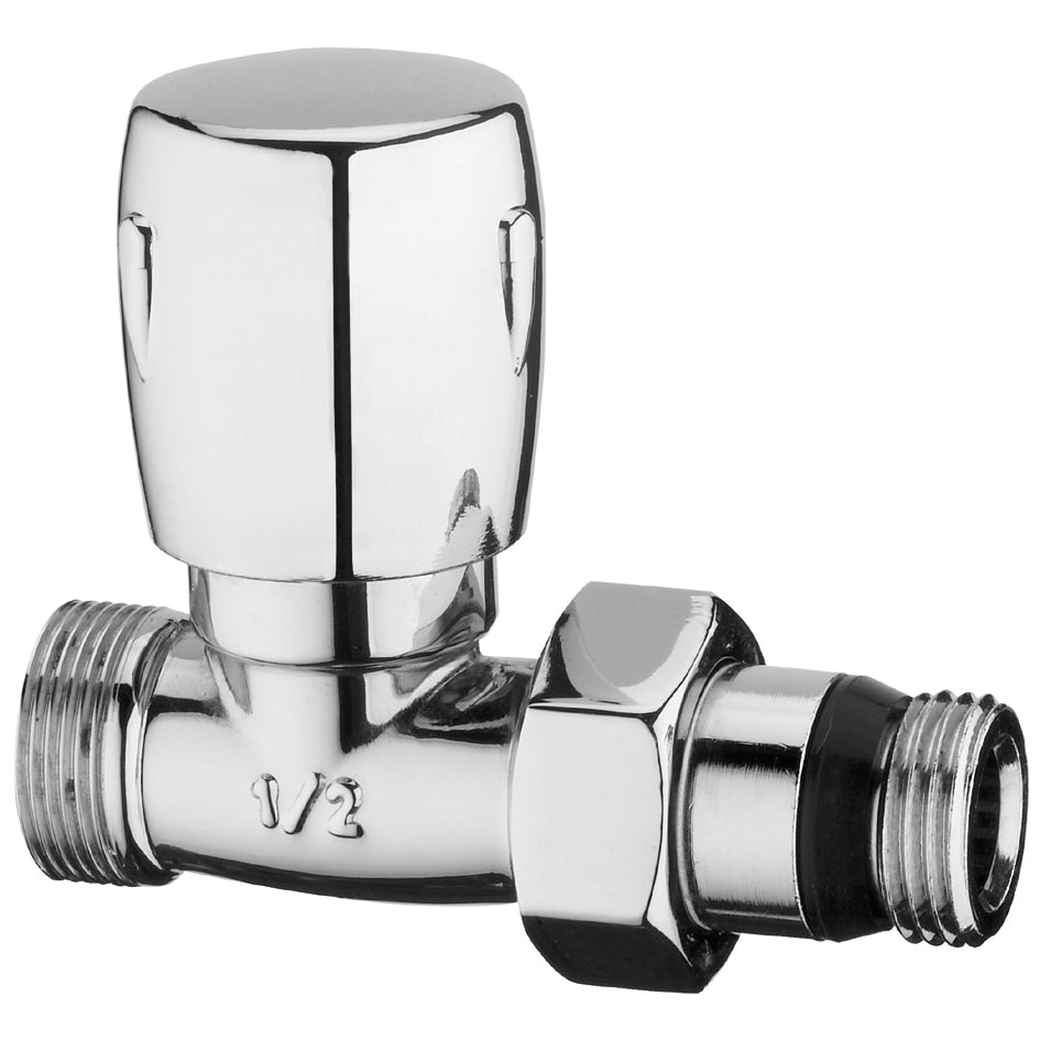 Gerade Armaturenventil Chrom - MEGART
