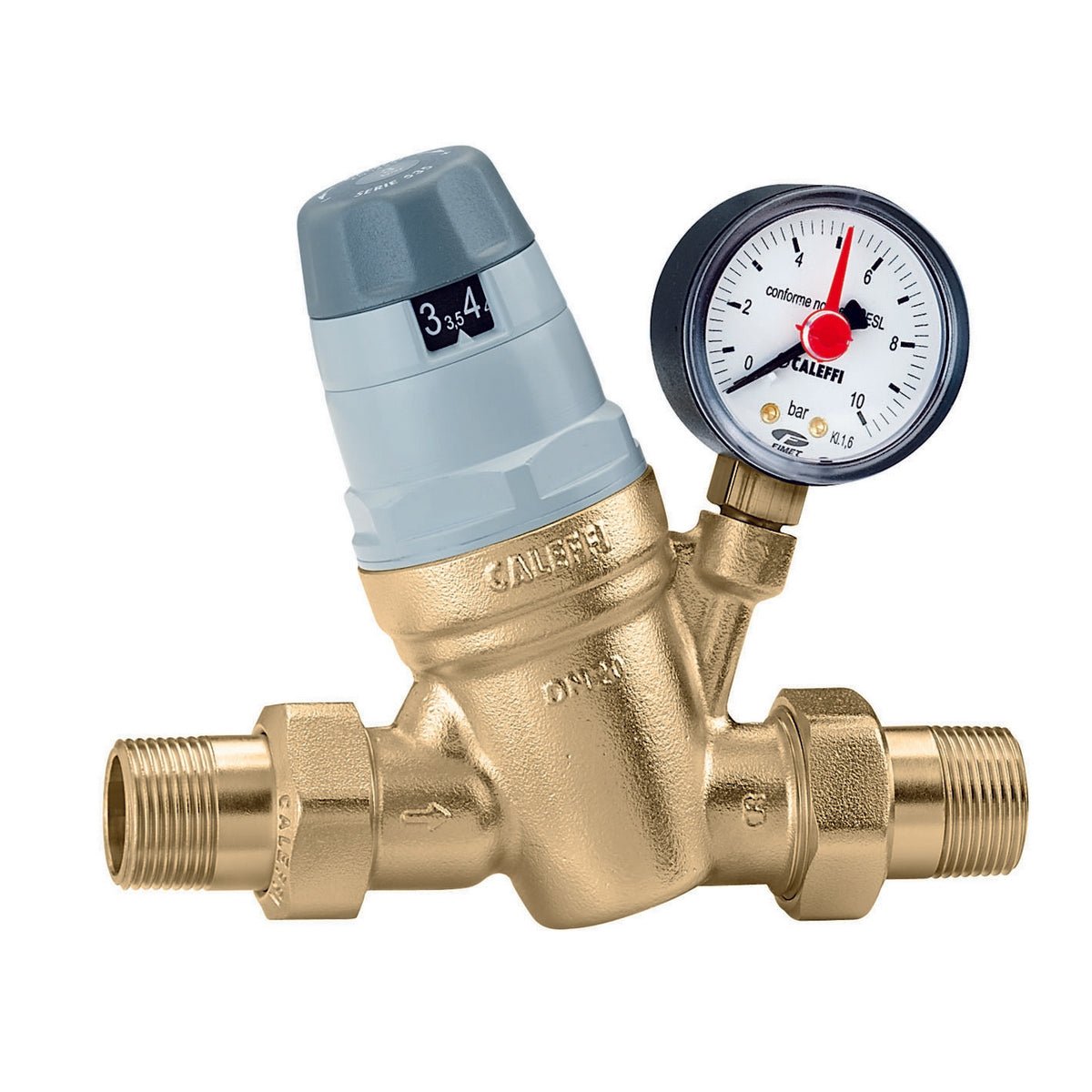 Druckminderer Mit Voreinstellbarem Manometer - MEGART