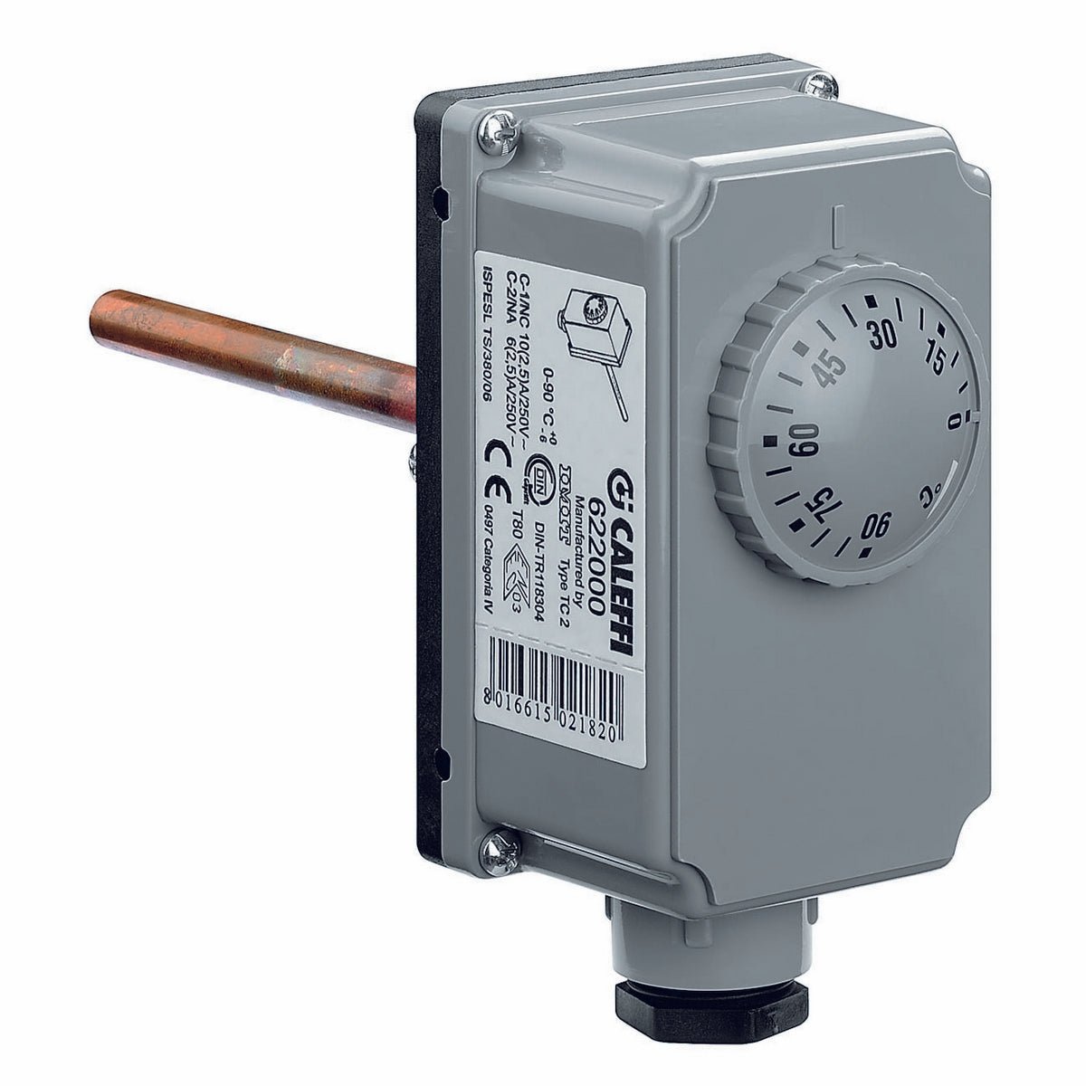Eintauchthermostat 0 - 90° - MEGART
