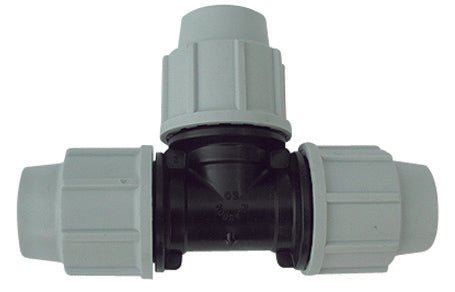 Plasson T - Stück 90° Für Polyethylenrohr - MEGART