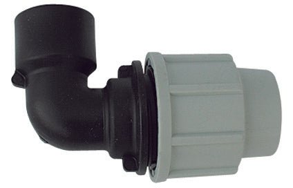Plasson Weiblicher Bogen 90° Für Polyethylenrohr - MEGART
