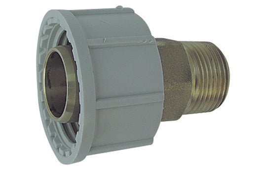 Plasson Messing - Männchenadapter Für Polyethylenrohr - MEGART