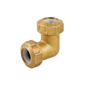 Doppelbogen Aus Messing Für Pe - Rohr - MEGART