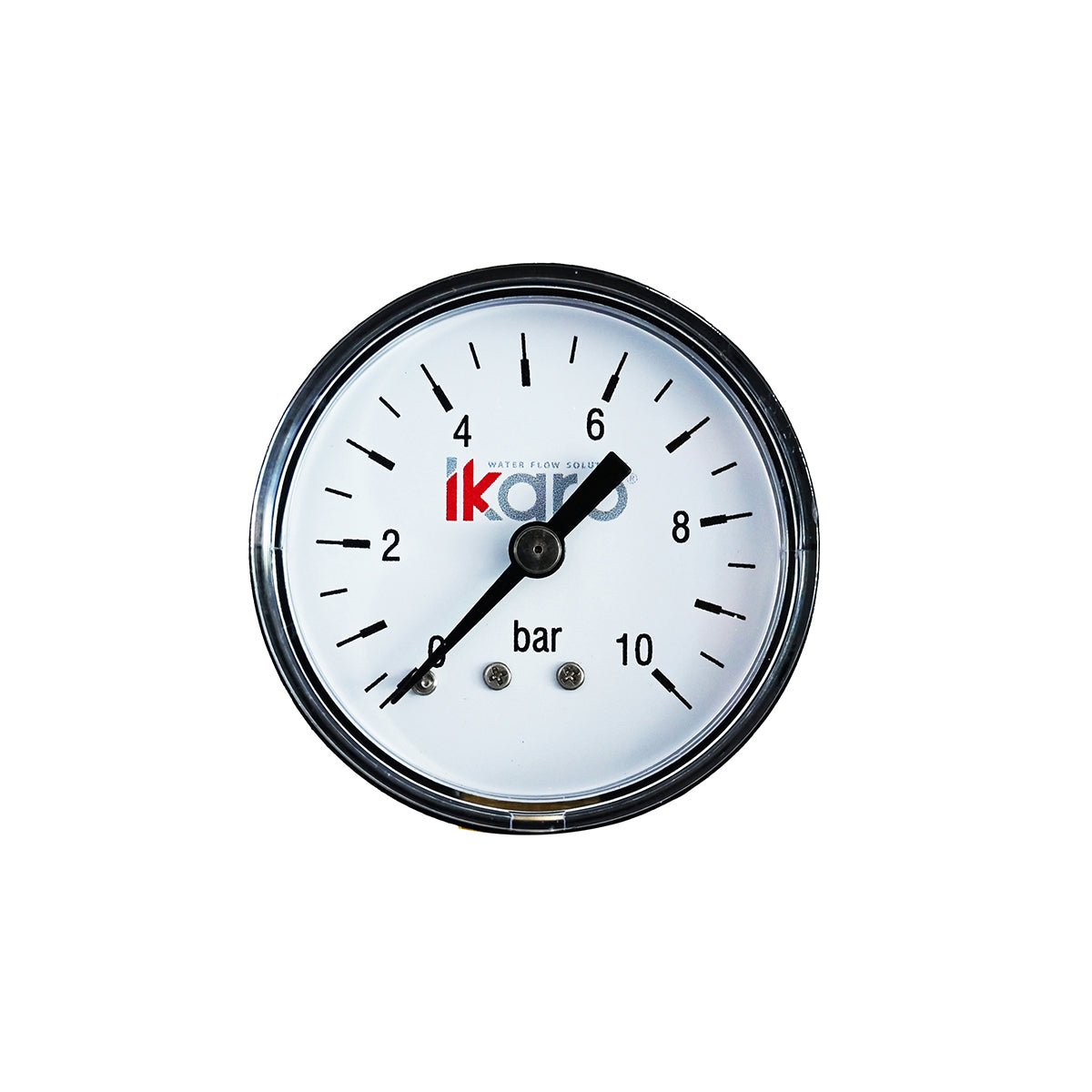Manometer Mit Hinterem Anschluss - MEGART