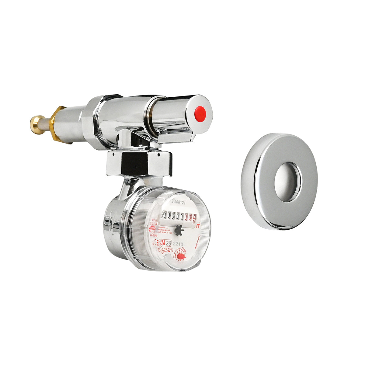 Zähler Wasserhahn Sduc-sarc Simplex Set Adattat. T90 1/2" GIOAN
