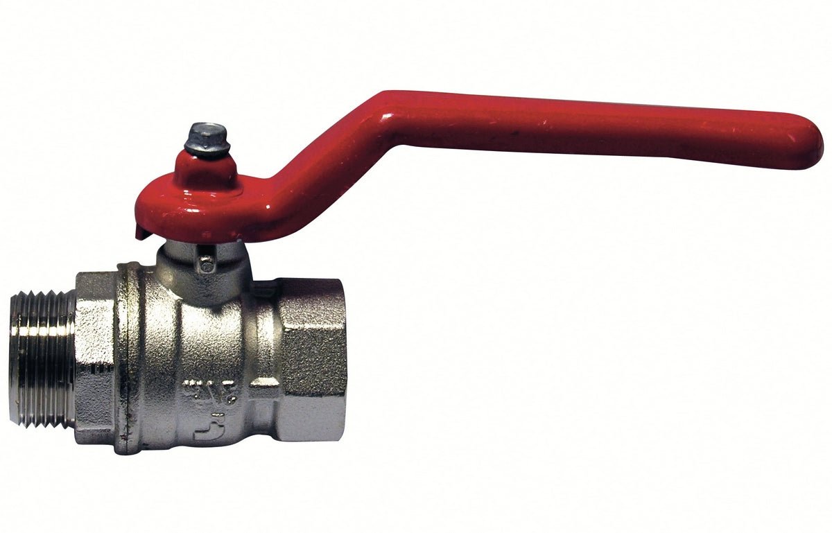 Kugelhahn Mf Mit Rotem Hebel - MEGART