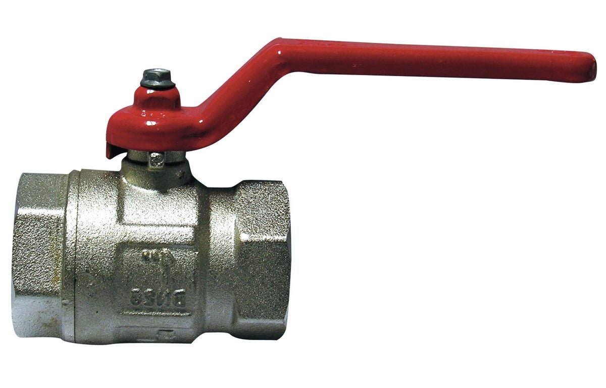 Kugelhahn Ff Mit Rotem Hebel - MEGART
