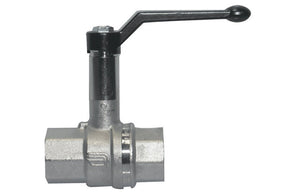 Kugelhahn Ff Mit Integrierter Verlängerung Und Aluminiumhebel - MEGART