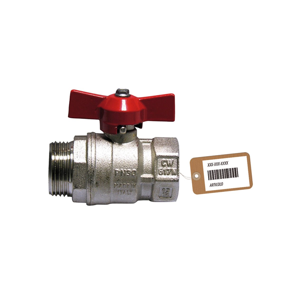 Kugelhahn Mf Mit Schmetterling F - Brico - MEGART
