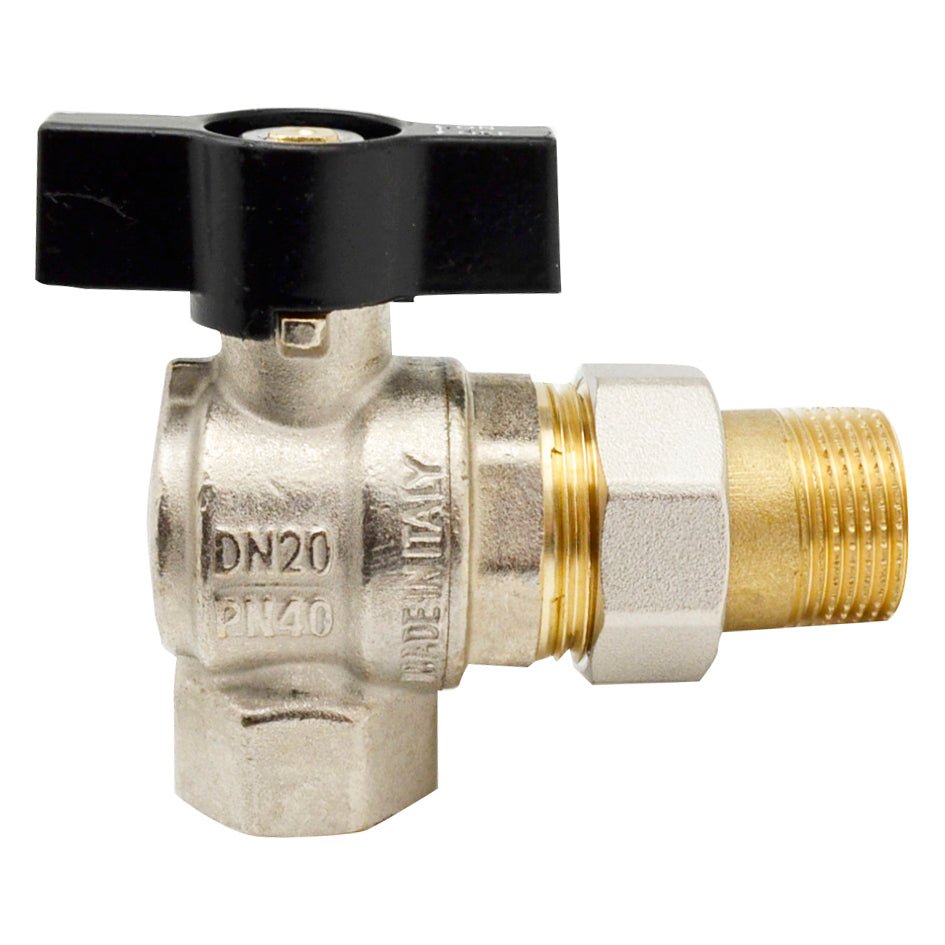 Winkel - Kugelhahn Für Verteiler - MEGART