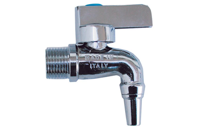 Gebogenes Kugelventil Für Fässer Poliertes Chrom - MEGART