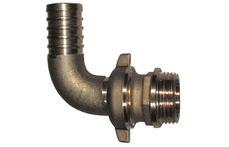 Fitting Schlauchtülle aus Messing gebogen Pumpe BUGATTI